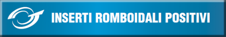 inserti romboidali positivi